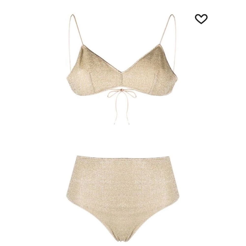 High waisted two piece bikini gently worn !